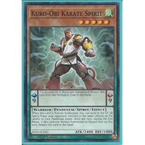 EXFO-EN081 Kuro-Obi Karate Spirit – Common